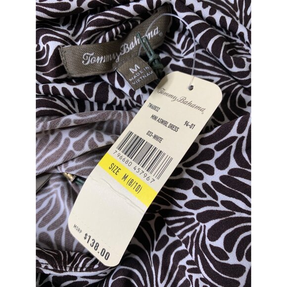 Vintage Tommy Bahama Halter Mini Dress Size M NWT MSRP $138 Beach Swim - Picture 2 of 8